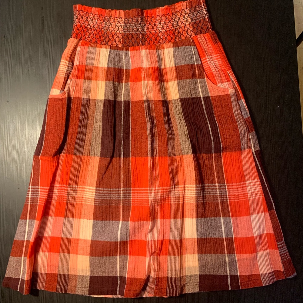Plaid Skirt
